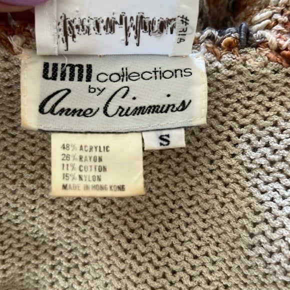 Vintage Neiman Marcus Umi Collections By Anne Crimmins Sweater - Picture 7 of 8